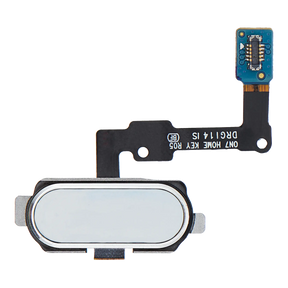 Home Button Flex Cable Compatible For Samsung Galaxy J7 Prime (G610 / 2016) (White)