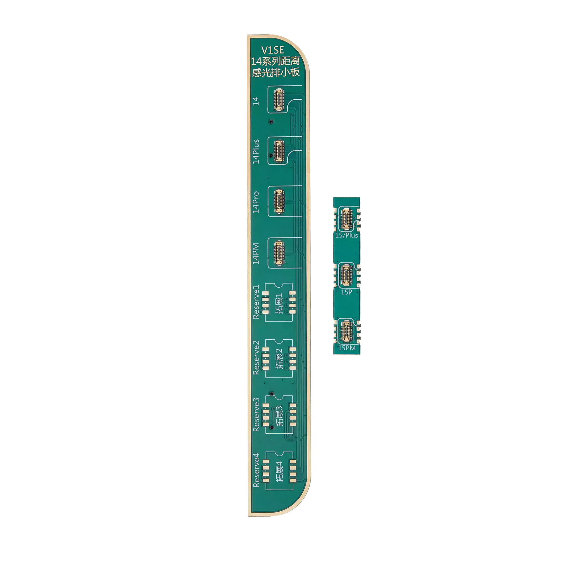 Earpiece Flex (Proximity Sensor / Ambient Light Sensor) FPC Test Board Adaptor Compatible For iPhone 14-15 Series (JCID-V1s Pro / V1SE) (14 to 15 Series Board Requires Soldering)