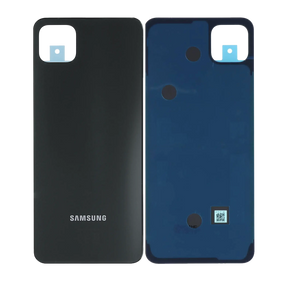 Back Cover Glass Compatible For Samsung Galaxy A22 5G (A226 / 2021) (Service Pack) (Graphite)