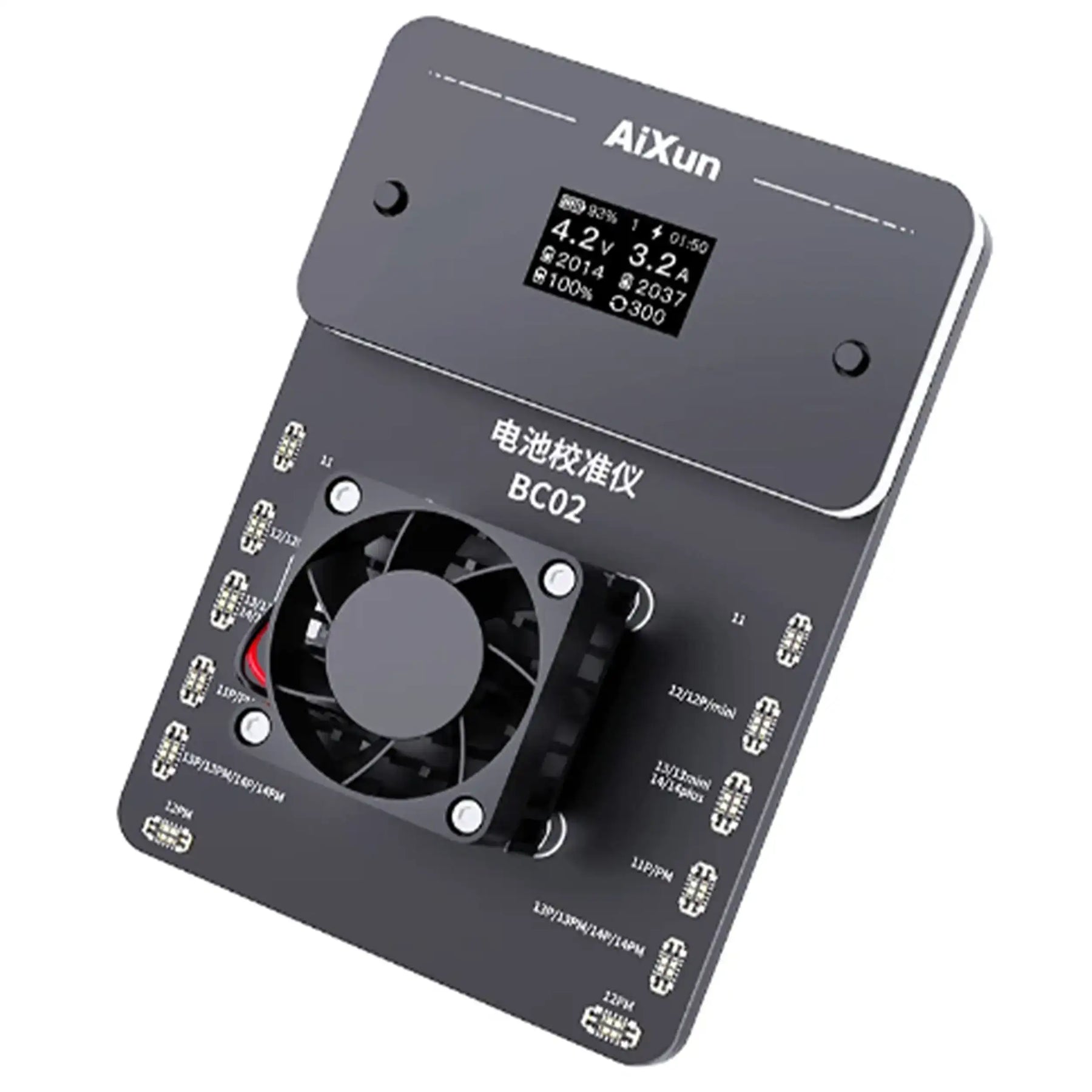 BC02 Battery Calibrator Dual Channel Battery Health Calibration Compatible For iPhone 11-14 Series (Aixun)