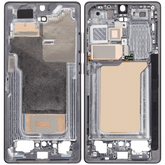 Mid-Frame Housing Compatible For Samsung Galaxy S25 Ultra (US & International Version) (Titanium Jet Black)