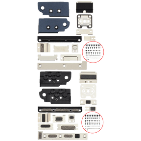 Full Set Small Metal Bracket And Screw Set Compatible For MacBook Air 15" (A3114 / Mid 2024)