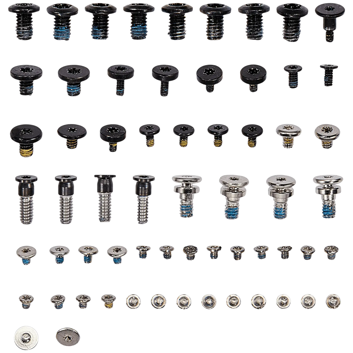 Full Set Small Metal Bracket And Screw Set Compatible For MacBook Air 15" (A3114 / Mid 2024)