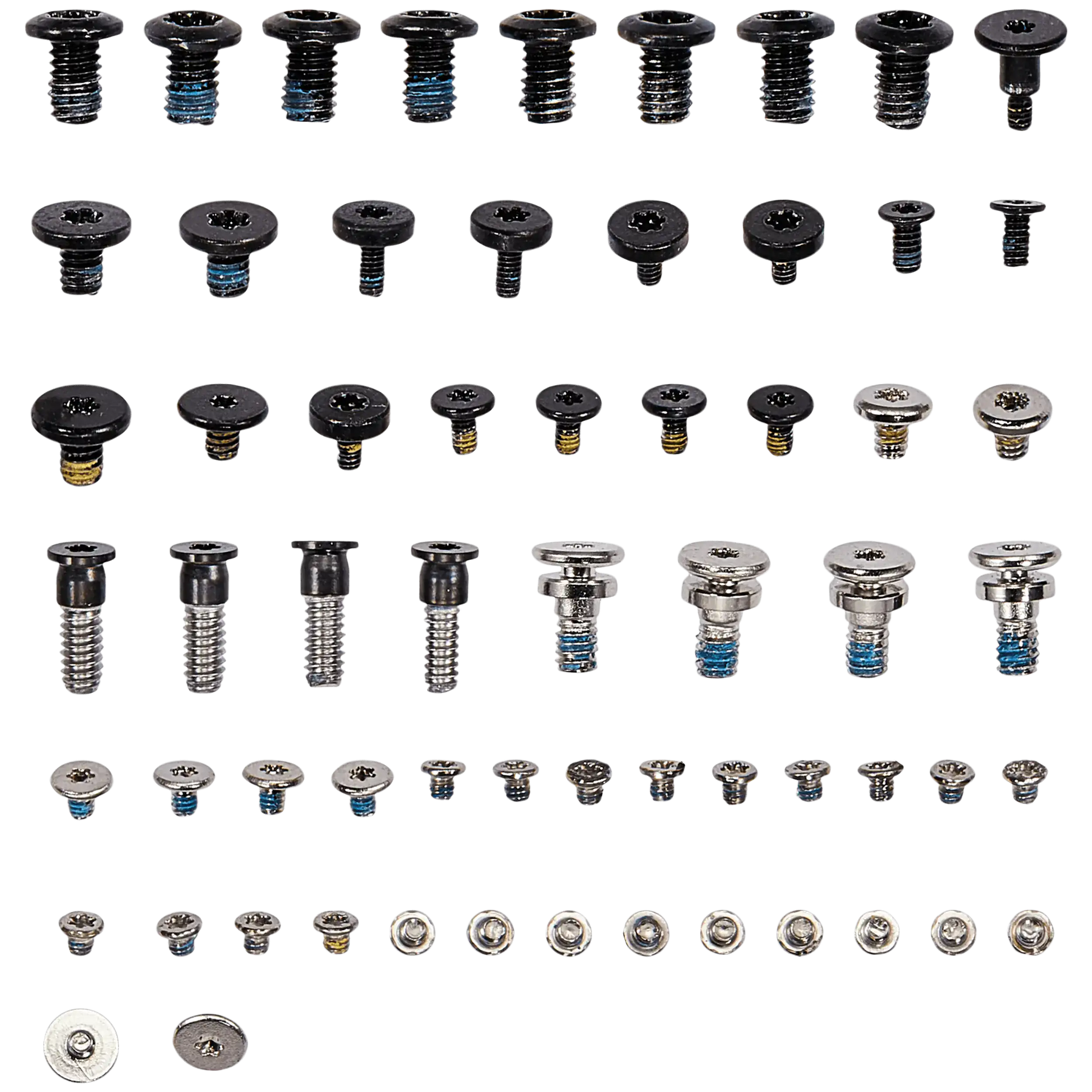 Full Set Small Metal Bracket And Screw Set Compatible For MacBook Air 15" (A3114 / Mid 2024)