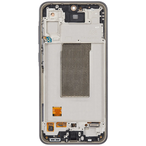 OLED Assembly With Frame Compatible For Samsung Galaxy A36 5G (A366 / 2025) (Refurbished) (Black)