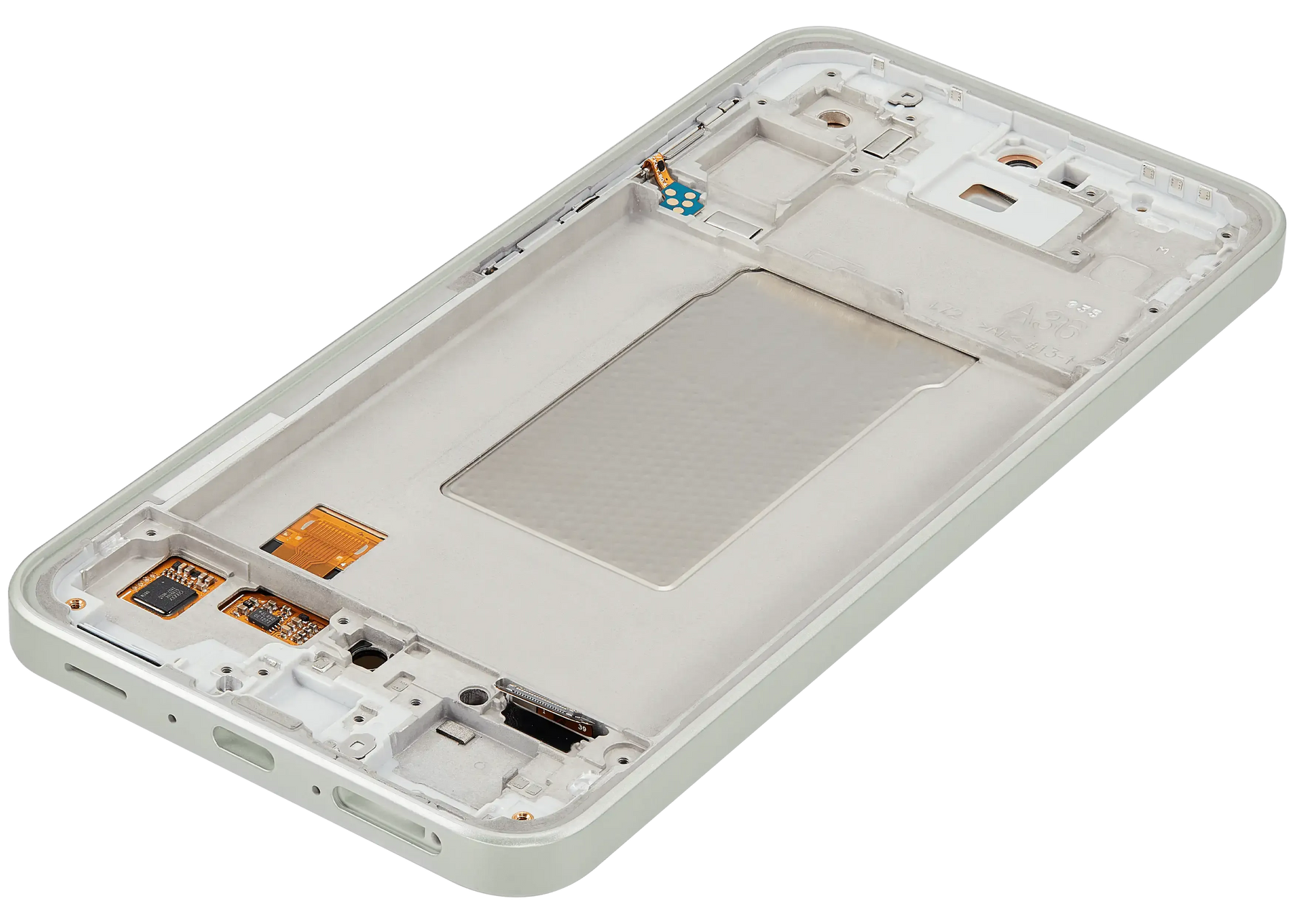 Replacement OLED Assembly With Frame Compatible For Samsung Galaxy A36 5G (A366 / 2025) (Refurbished) (Lime)