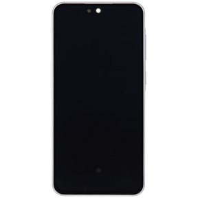 OLED Assembly With Frame Compatible For Samsung Galaxy A36 5G (A366 / 2025) (Refurbished) (Lavender)