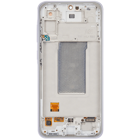 OLED Assembly With Frame Compatible For Samsung Galaxy A36 5G (A366 / 2025) (Refurbished) (Lavender)