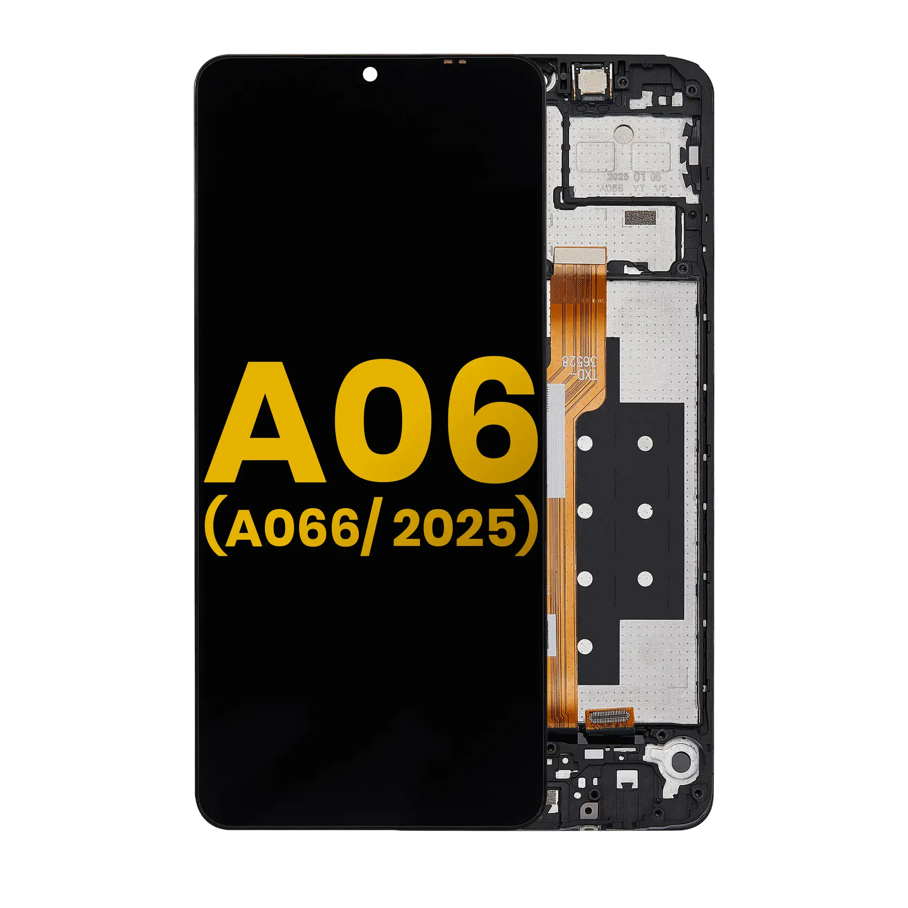 LCD Assembly With Frame Compatible For Samsung Galaxy A06 5G (A066/ 2025) (Refurbished) (All Colors)