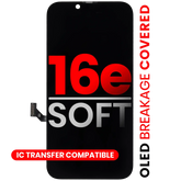 OLED Assembly Compatible For iPhone 16e (Aftermarket Pro: XO7 Soft)