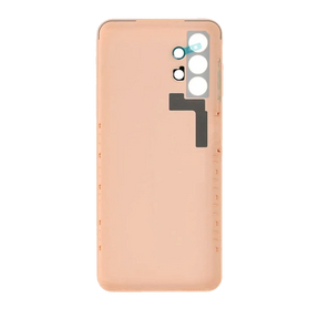 Back Cover Glass Compatible For Samsung Galaxy A13 4G (A135 / 2022) (Service Pack) (Peach)