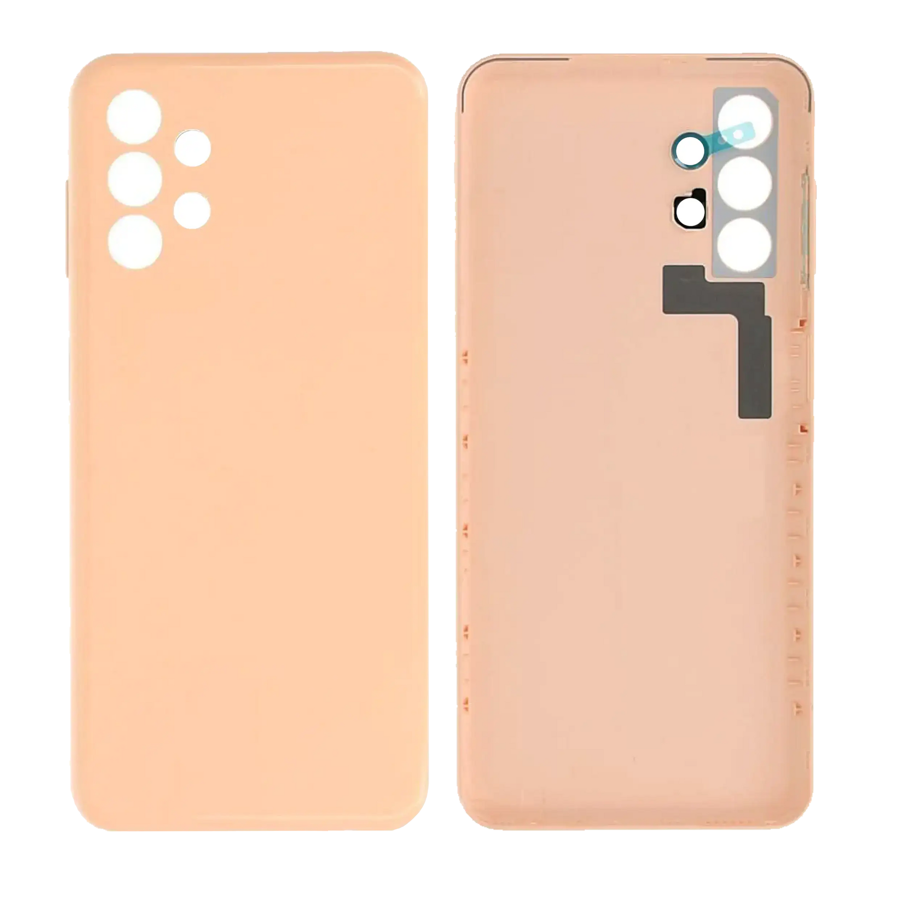 Back Cover Glass Compatible For Samsung Galaxy A13 4G (A135 / 2022) (Service Pack) (Peach)