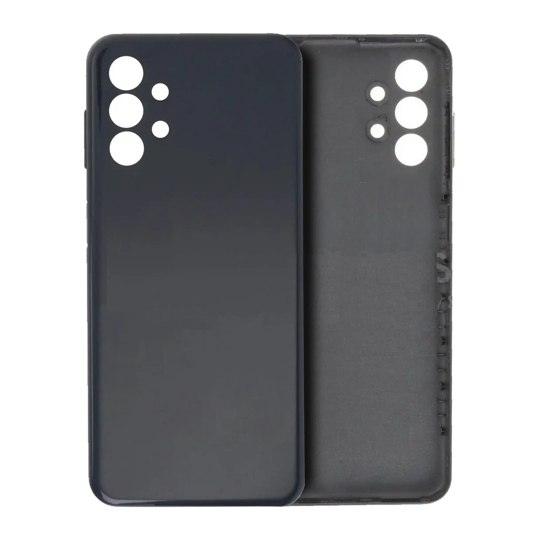 Back Cover Glass Compatible For Samsung Galaxy A13 4G (A135 / 2022) (Service Pack) (Black)