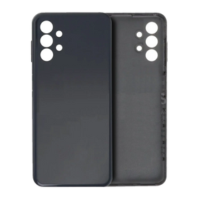 Back Cover Glass Compatible For Samsung Galaxy A13 4G (A135 / 2022) (Service Pack) (Black)