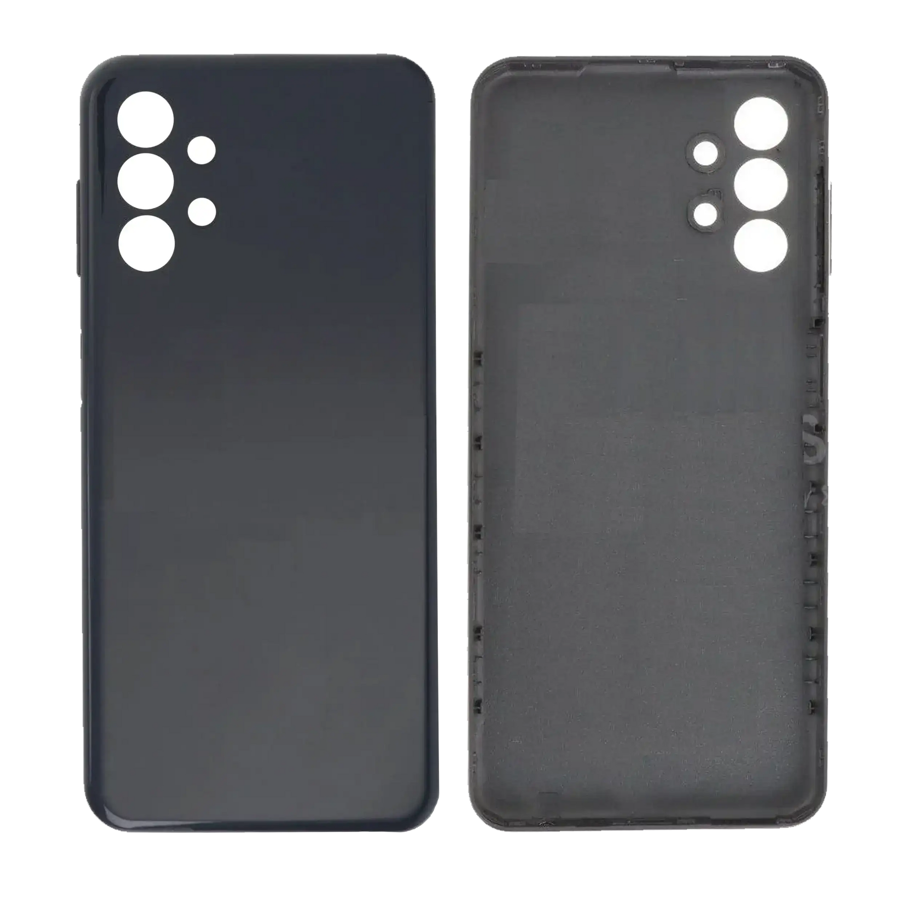 Back Cover Glass Compatible For Samsung Galaxy A13 4G (A135 / 2022) (Service Pack) (Black)