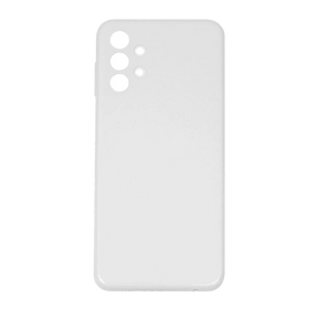 Back Cover Glass Compatible For Samsung Galaxy A13 4G (A135 / 2022) (Service Pack) (White)