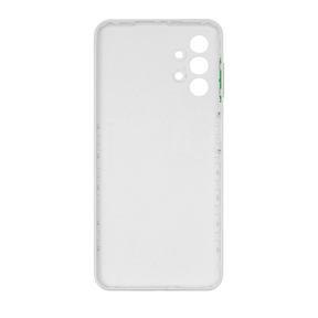 Back Cover Glass Compatible For Samsung Galaxy A13 4G (A135 / 2022) (Service Pack) (White)