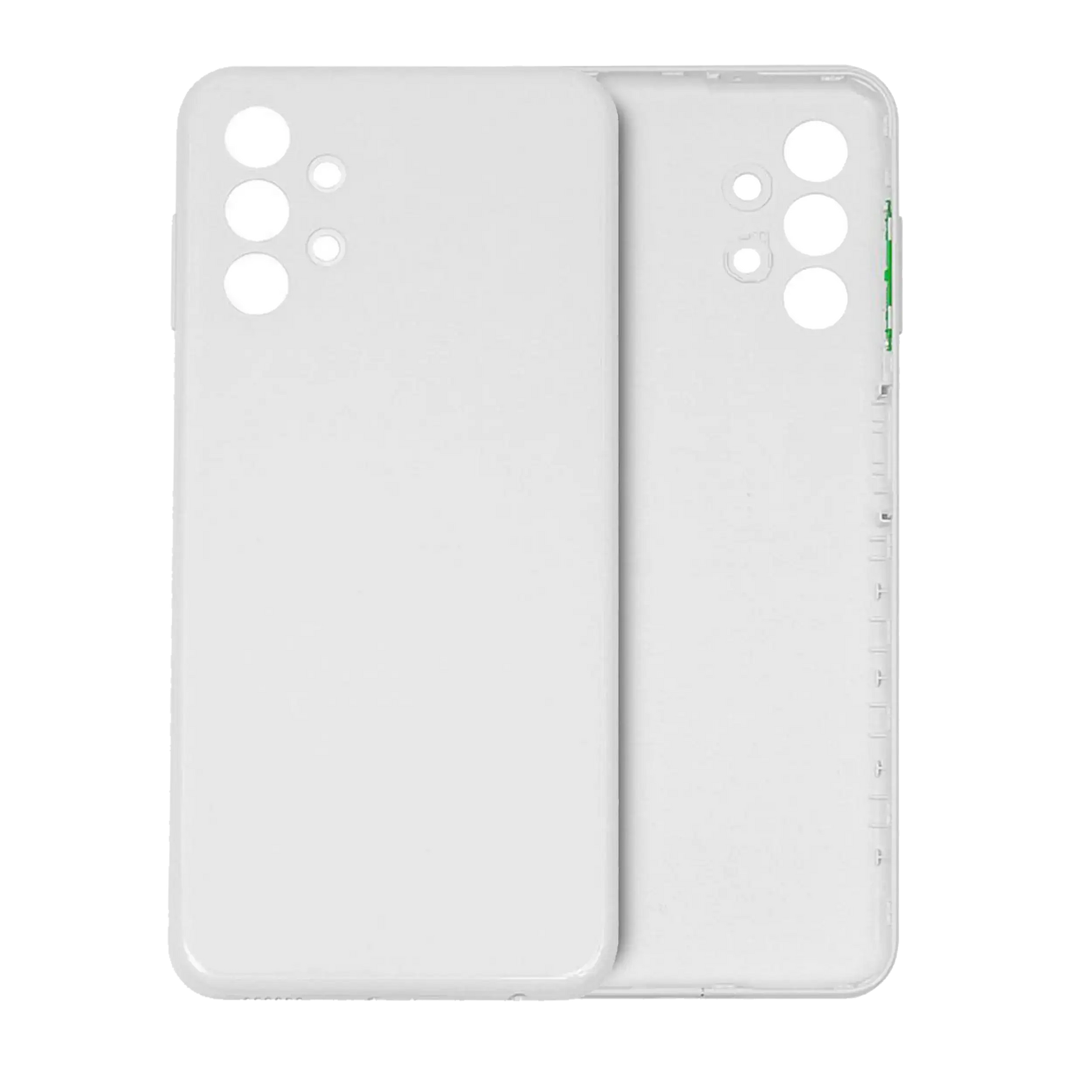 Back Cover Glass Compatible For Samsung Galaxy A13 4G (A135 / 2022) (Service Pack) (White)