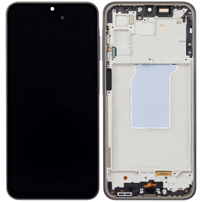 OLED Assembly With Frame Compatible For Samsung Galaxy A26 5G (A266 / 2025) (Refurbished) (Black)