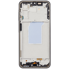 OLED Assembly With Frame Compatible For Samsung Galaxy A26 5G (A266 / 2025) (Refurbished) (Black)