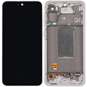 Replacement OLED Assembly With Frame Compatible For Samsung Galaxy A56 5G (A566 / 2025) (Refurbished) (Pink)