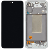 Replacement OLED Assembly With Frame Compatible For Samsung Galaxy A56 5G (A566 / 2025) (Refurbished) (Olive)