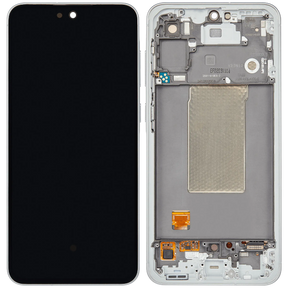 Replacement OLED Assembly With Frame Compatible For Samsung Galaxy A56 5G (A566 / 2025) (Refurbished) (Olive)