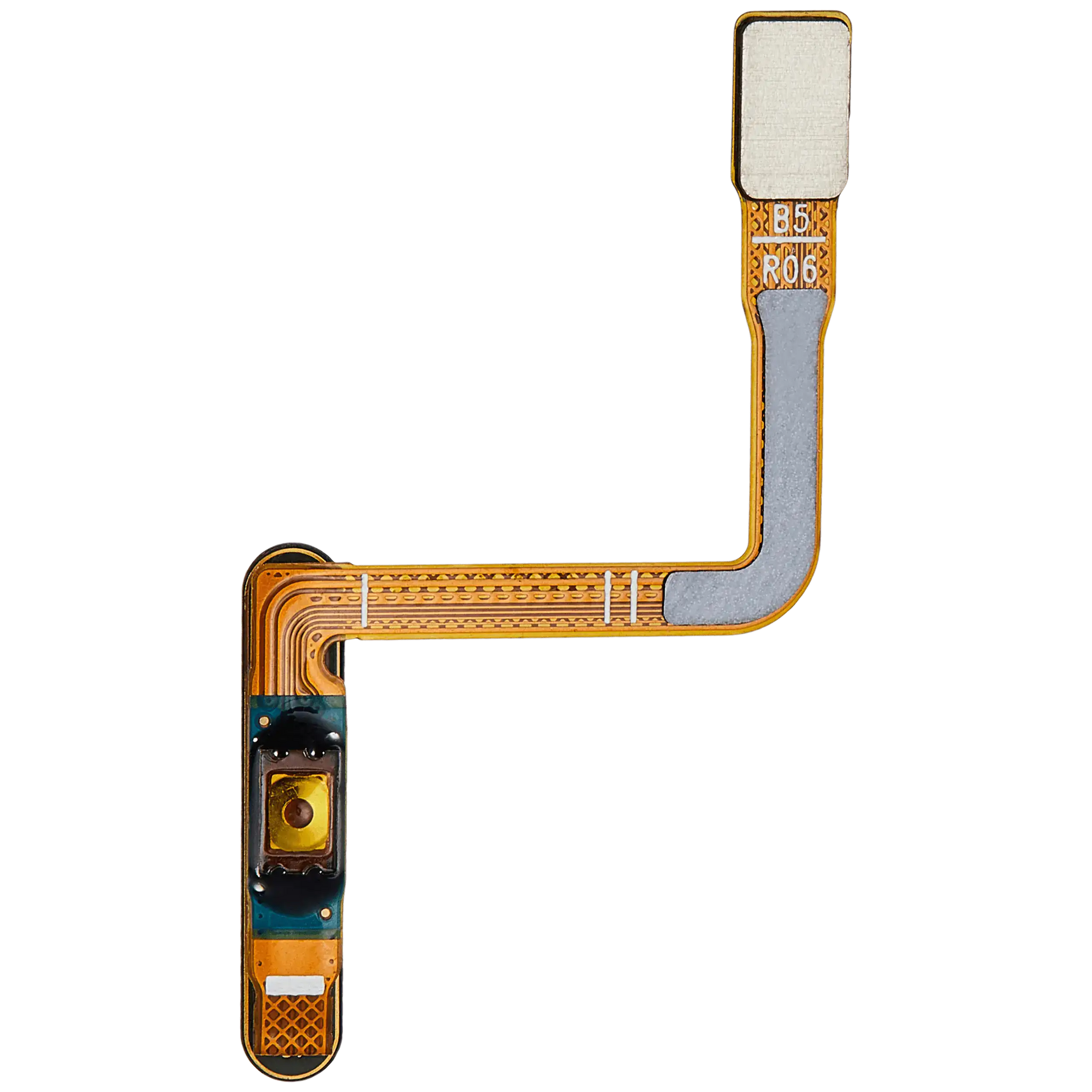 Fingerprint Reader With Flex Cable Compatible For Samsung Z Flip 5 5G (F731) (Cream)