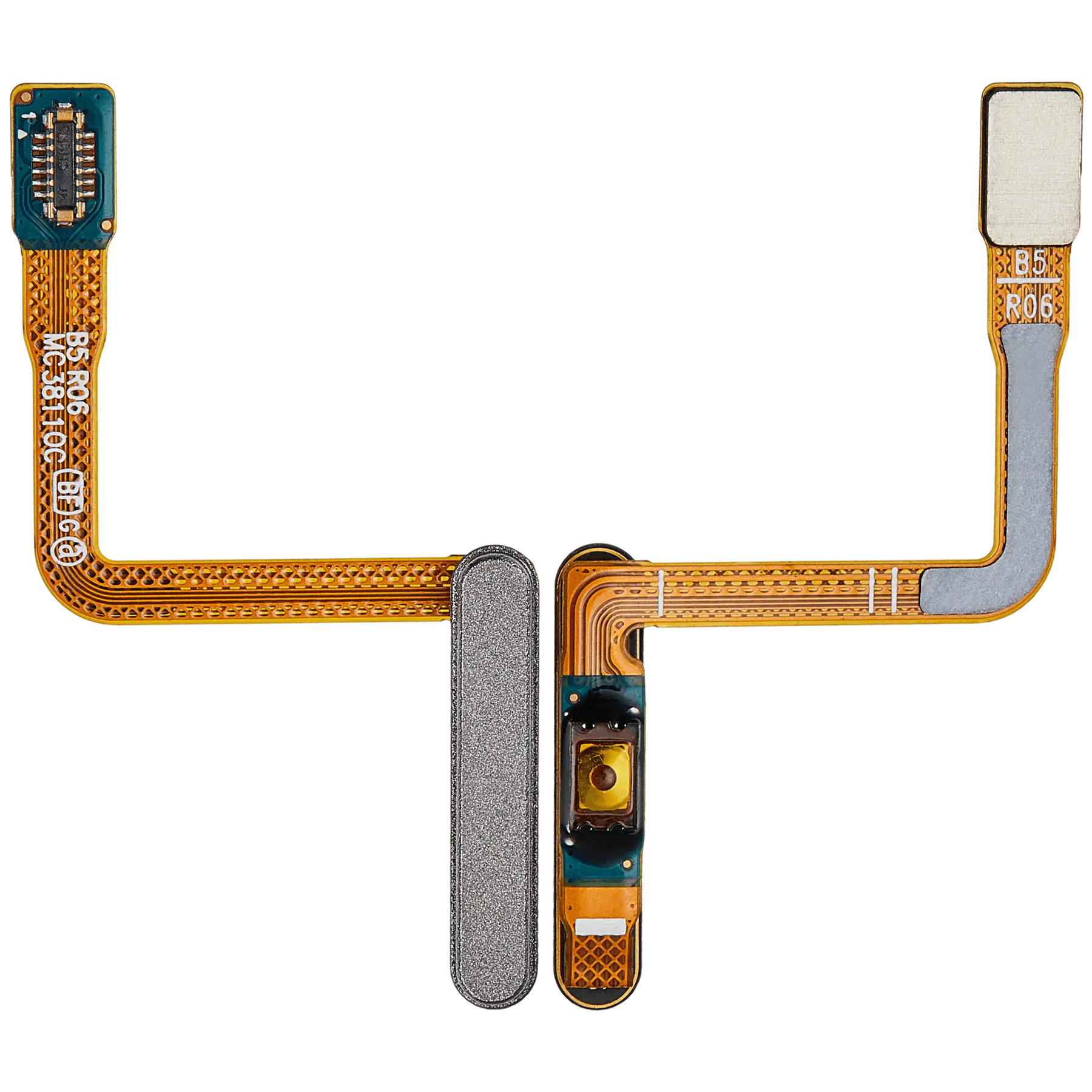 Fingerprint Reader With Flex Cable Compatible For Samsung Z Flip 5 5G (F731) (Cream)