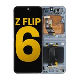 Inner OLED Assembly With Frame Compatible For Samsung Galaxy Z Flip 6 5G (US & International) (Service Pack) (Blue)