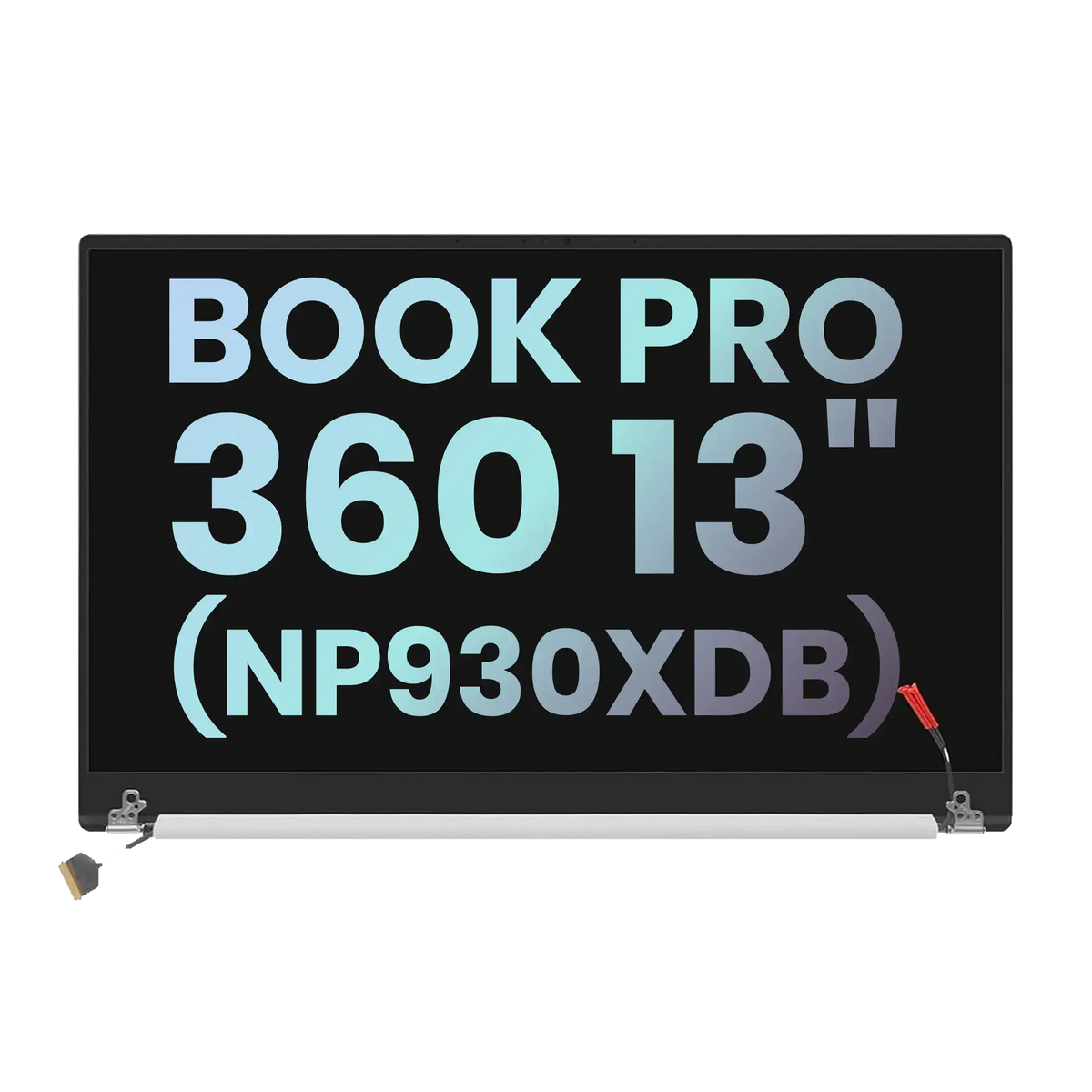 Complete LCD Display Assembly Compatible For Samsung Galaxy Book Pro 360 13" (NP930XDB) (Service Pack) (Red)