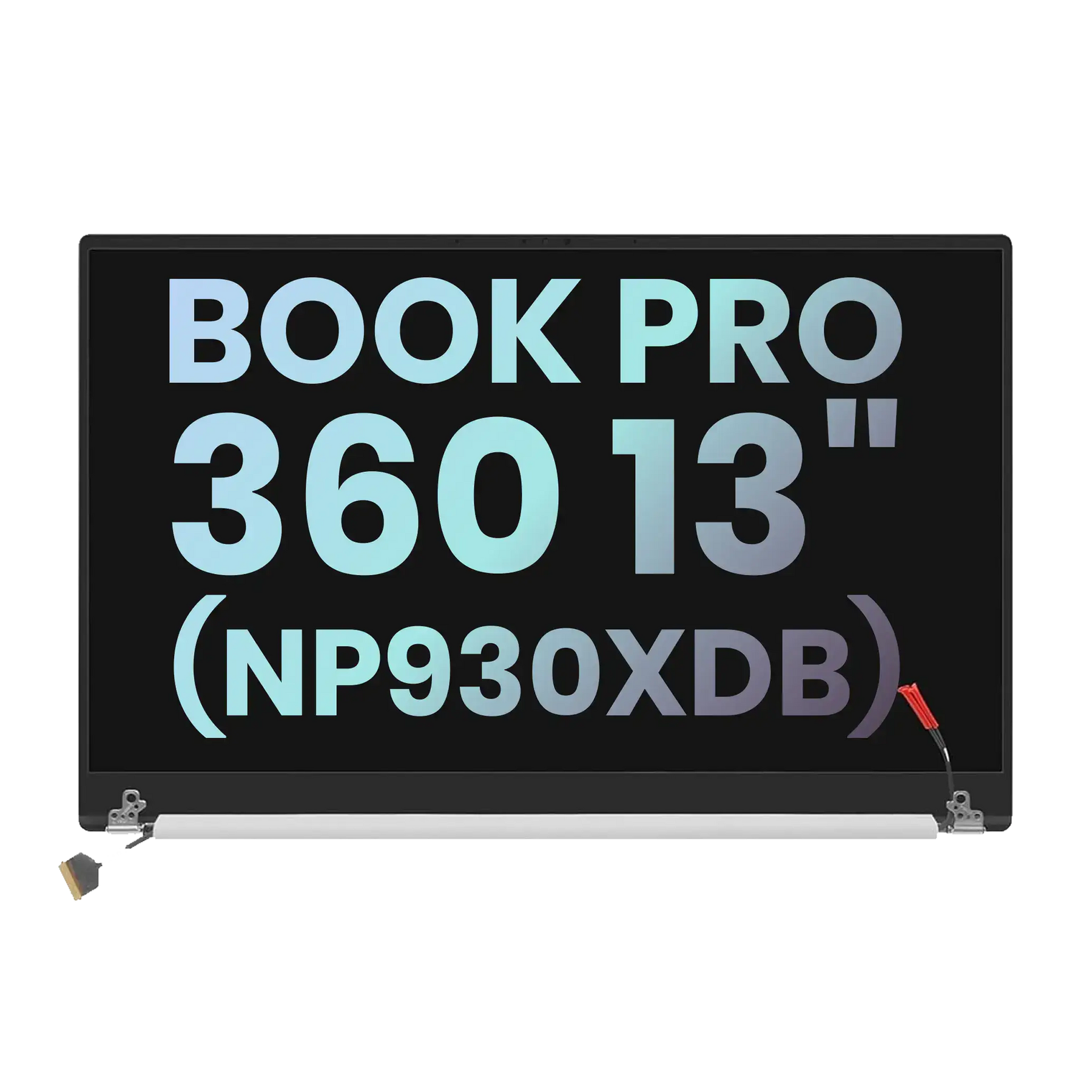 Complete LCD Display Assembly Compatible For Samsung Galaxy Book Pro 360 13" (NP930XDB) (Service Pack) (Red)