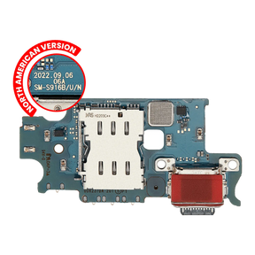 Charging Port Board With Sim Card Reader Compatible For Samsung Galaxy S23 Plus 5G (S916U) (US Version) (Premium)