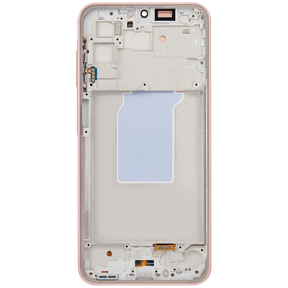 OLED Assembly With Frame Compatible For Samsung Galaxy A26 5G (A266 / 2025) (Refurbished) (Peach Pink)