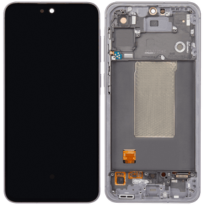 Replacement OLED Assembly With Frame Compatible For Samsung Galaxy A56 5G (A566 / 2025) (Refurbished) (Graphite)