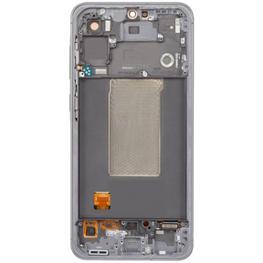 Replacement OLED Assembly With Frame Compatible For Samsung Galaxy A56 5G (A566 / 2025) (Refurbished) (Graphite)
