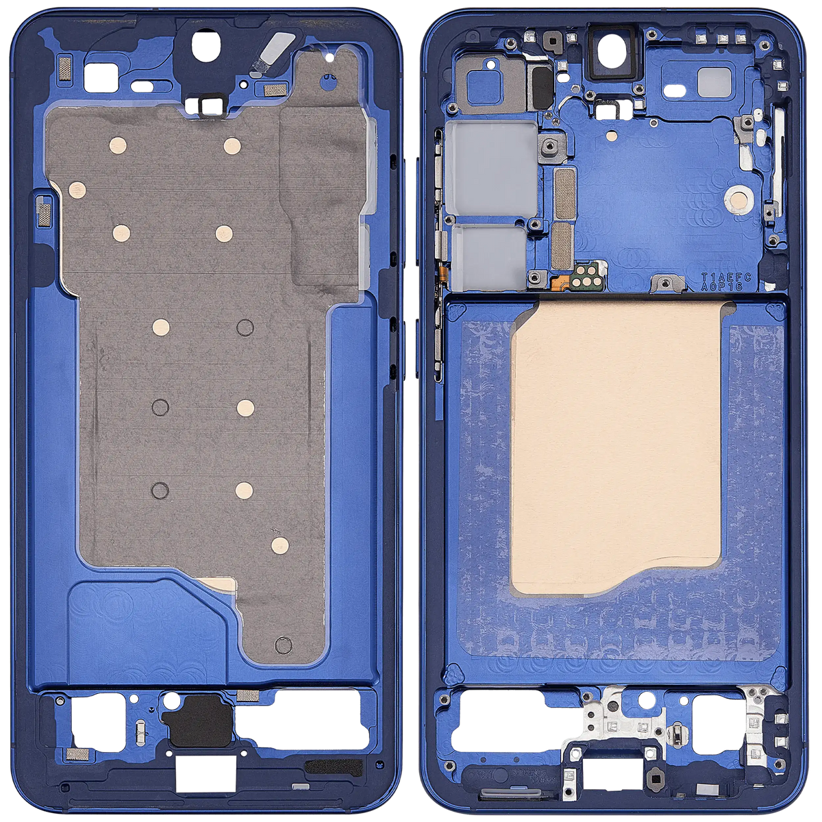 Replacement Mid-Frame Housing Compatible For Samsung Galaxy S25 5G (US & International Version) (Navy)