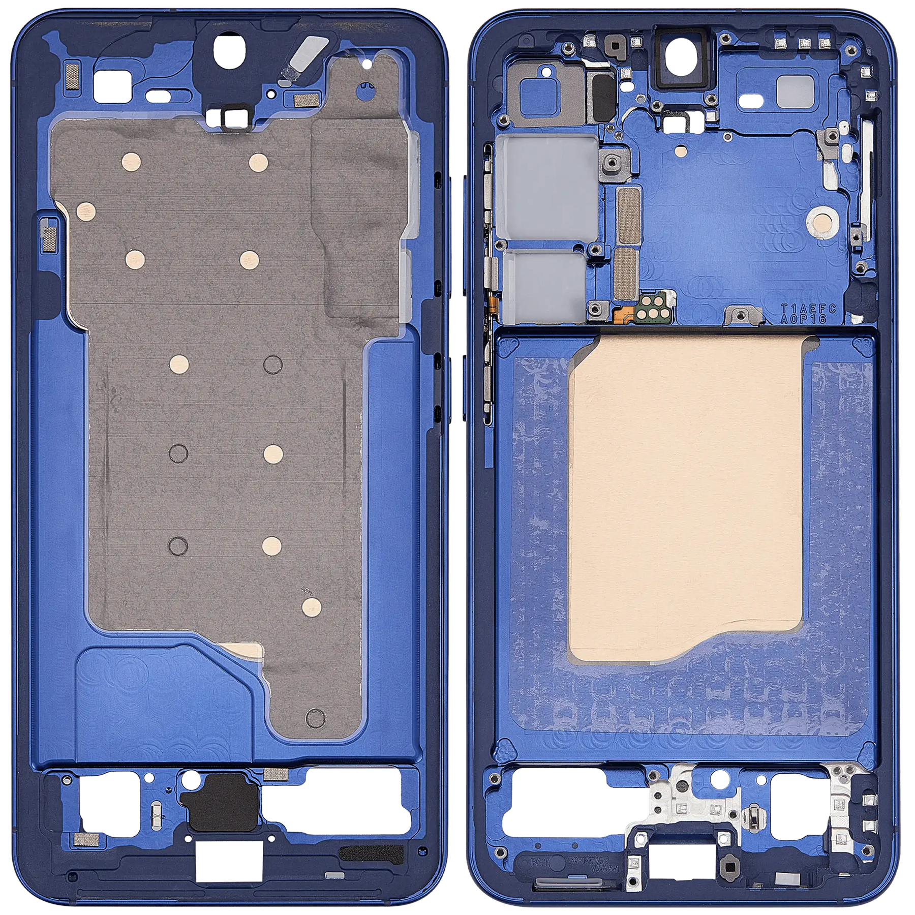 Replacement Mid-Frame Housing Compatible For Samsung Galaxy S25 5G (US & International Version) (Navy)