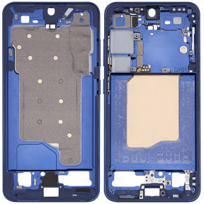 Replacement Mid-Frame Housing Compatible For Samsung Galaxy S25 5G (US & International Version) (Navy)