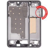 Mid-Frame Housing Compatible For Samsung Galaxy S25 5G Replacement (US & International Version) (Silver Shadow)