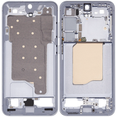 Replacement Mid-Frame Housing Compatible For Samsung Galaxy S25 5G (US & International Version) (Icy Blue)