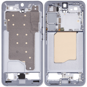 Replacement Mid-Frame Housing Compatible For Samsung Galaxy S25 5G (US & International Version) (Icy Blue)