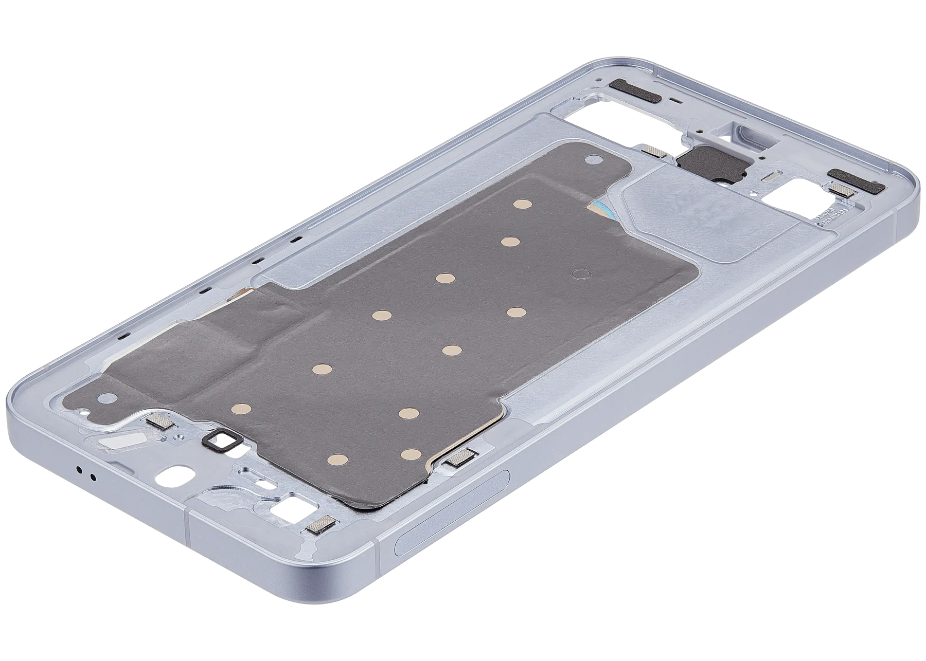 Replacement Mid-Frame Housing Compatible For Samsung Galaxy S25 5G (US & International Version) (Icy Blue)
