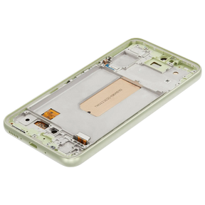 Replacement OLED Assembly With Frame Compatible For Samsung Galaxy A54 5G (A546 / 2023) (US & International Version) (Refurbished) (Lime)