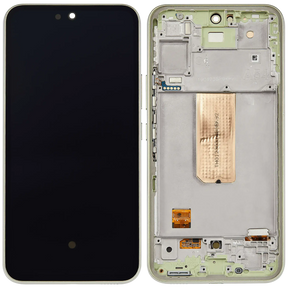 Replacement OLED Assembly With Frame Compatible For Samsung Galaxy A54 5G (A546 / 2023) (US & International Version) (Refurbished) (Lime)