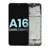 OLED Assembly With Frame Compatible For Samsung Galaxy A16 5G (A166 / 2024) (Service Pack) (All Colors)