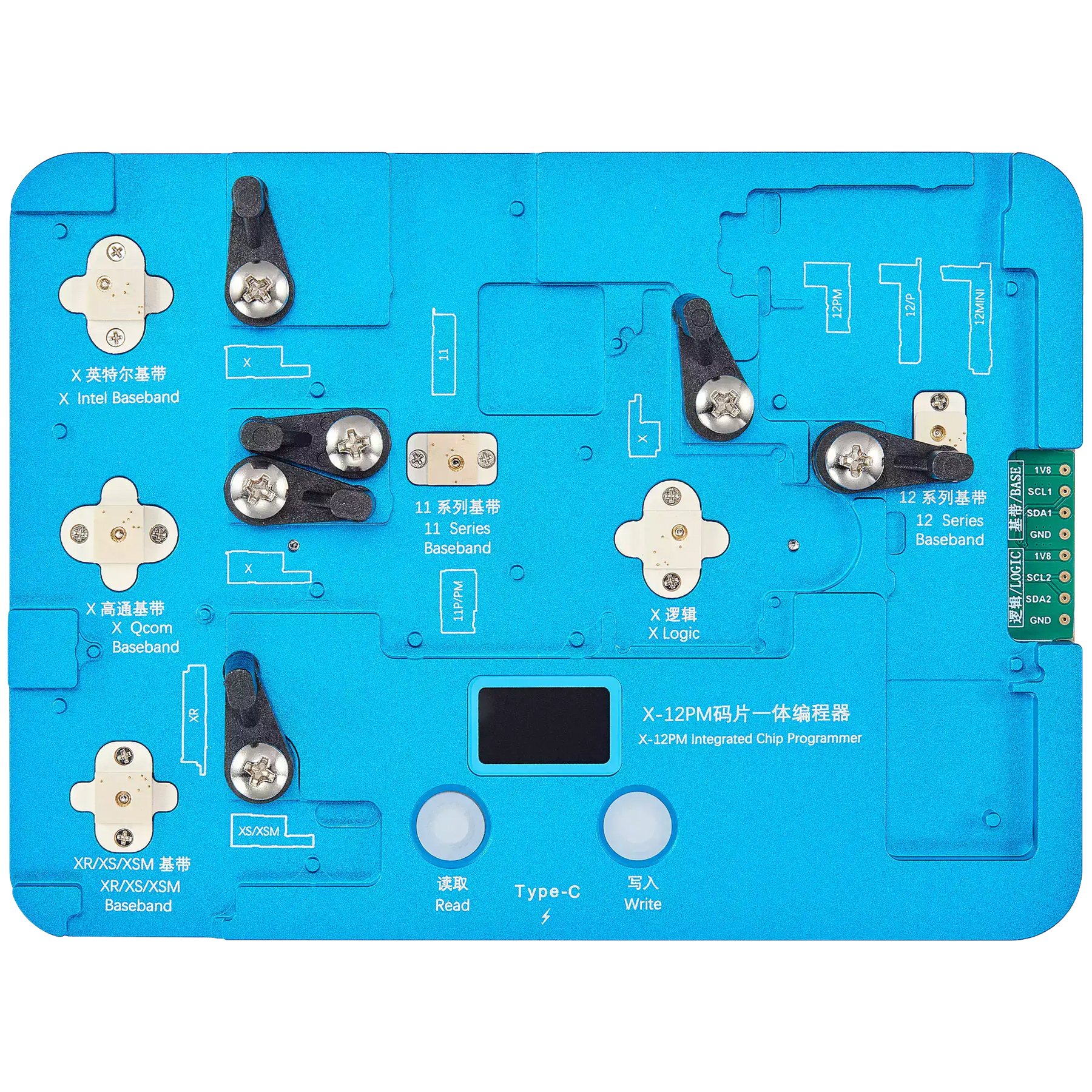 Baseband Chip EEPROM Integrated Programmer Compatible For iPhone X - 12 Pro Max (JCID)