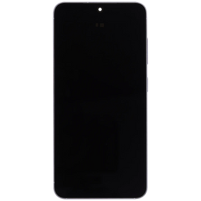 OLED Assembly With Frame Compatible For Samsung Galaxy S25 5G Replacement (US & International Version) (Refurbished) (Icy Blue)