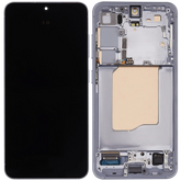 OLED Assembly With Frame Compatible For Samsung Galaxy S25 5G Replacement (US & International Version) (Refurbished) (Icy Blue)