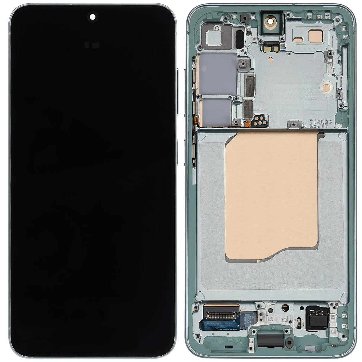 Replacement OLED Assembly With Frame Compatible For Samsung Galaxy S25 5G (US & International) (Refurbished) (Mint)